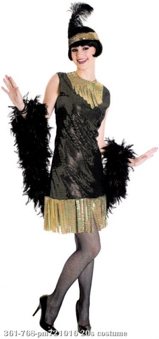 20s Art Deco Flapper Adult Costume