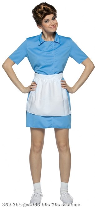 Brady Bunch Alice Adult Costume