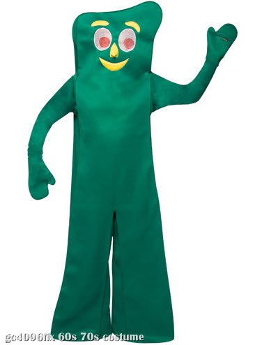 Gumby Adult Costume