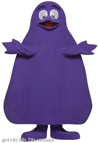 Grimace Adult Costume