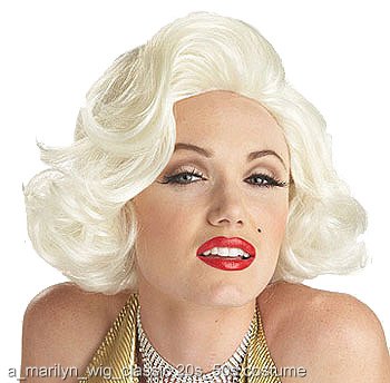 Classic Marilyn Costume Wig