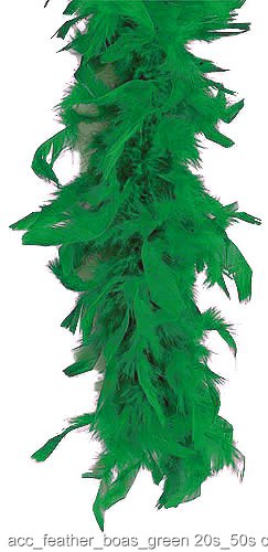 Green 40 Gram Feather Boa