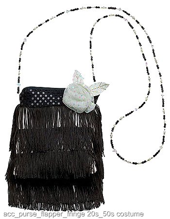 Fringe Flapper Handbag