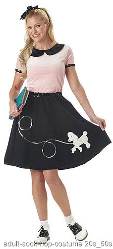 Adult Sock Hop Costume