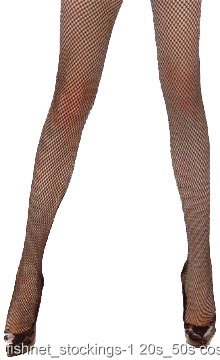 Black Plus Size Fishnet Stockings