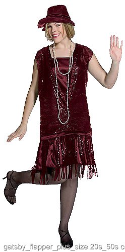 Gatsby Girl Plus Size Flapper