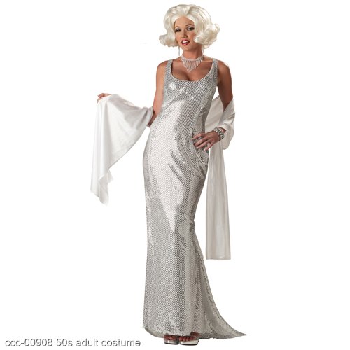 Platinum Marilyn Monroe Adult Costume