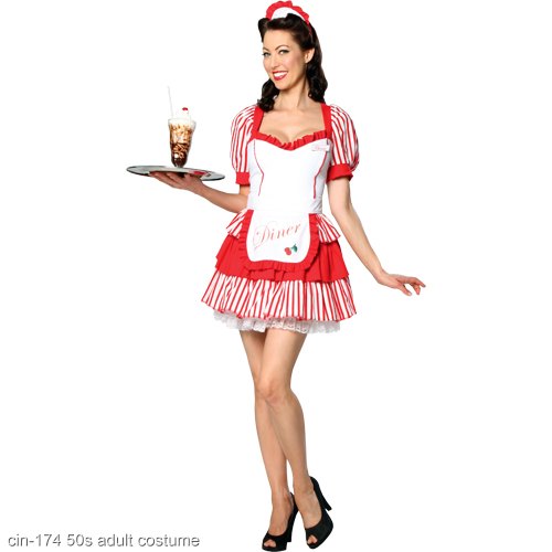 Diner Delight Adult Costume