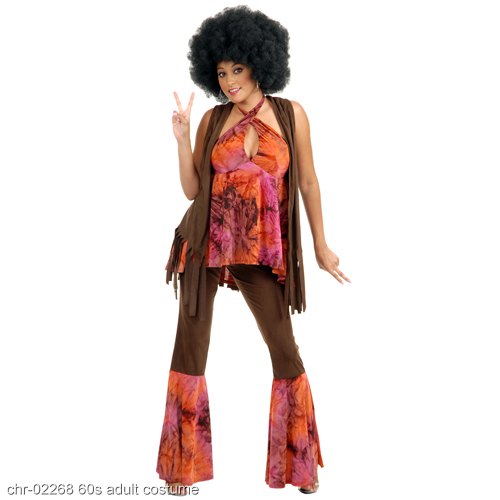 San Francisco Hippie Girl Adult Costume