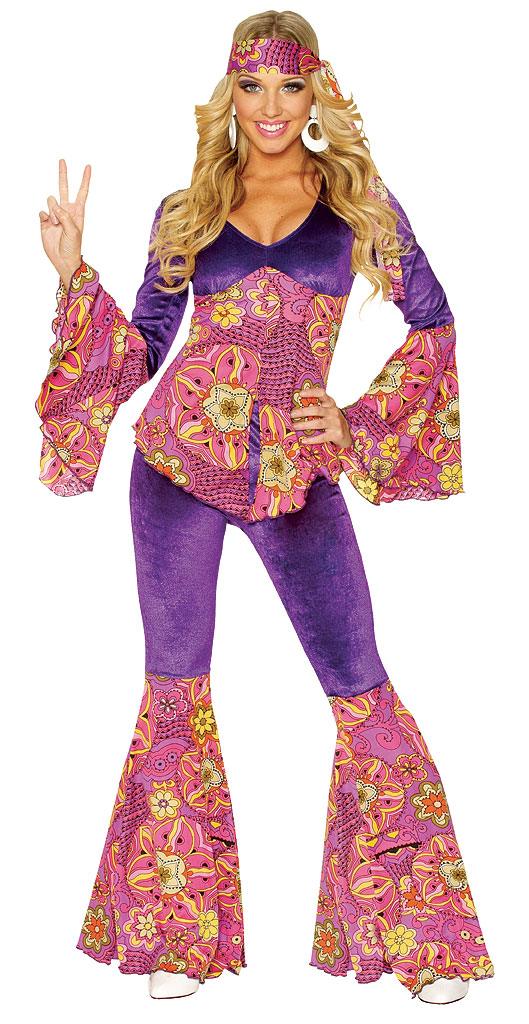 Purple Haze Hippie Adult Costume Costumes Life