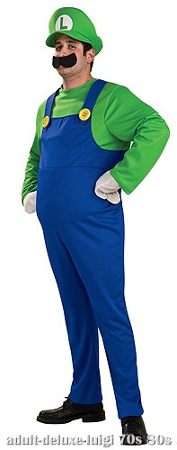 Adult Deluxe Luigi Costume