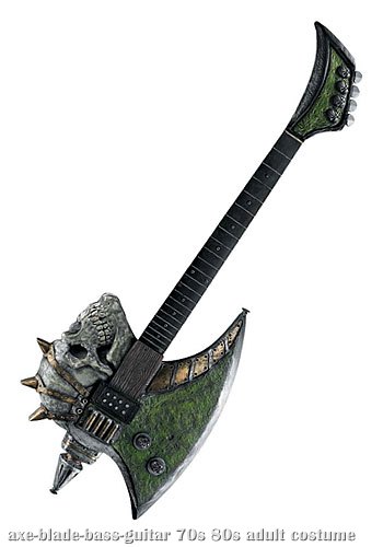 Axe Blade Bass Guitar