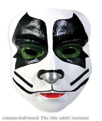 KISS Catman Half Mask