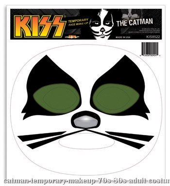 KISS Catman Halloween Make Up