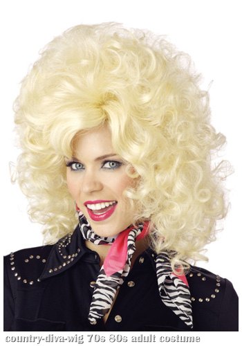 Country Western Diva Wig