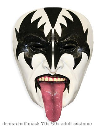 KISS Demon Half Mask