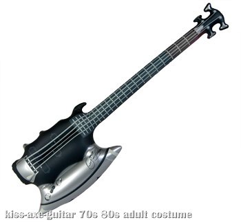 Inflatable KISS Demon Axe Guitar