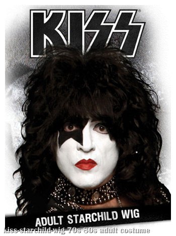 KISS Starchild Wig