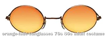 Orange Fade Sunglasses