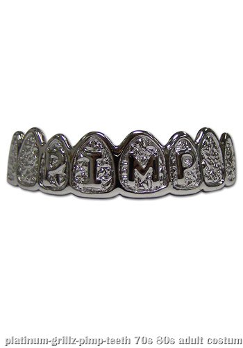 Platinum Grillz Pimp Teeth