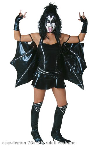 Sexy KISS Demon Costume