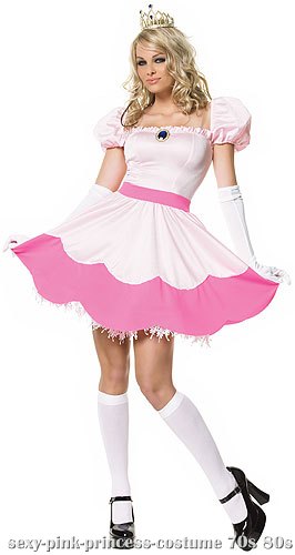 Sexy Pink Princess Costume