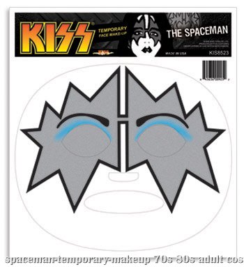 KISS Spaceman Halloween Make Up