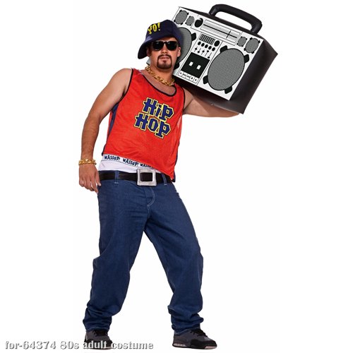 80s Hip Hop Home Boy Rapper Adult Costume