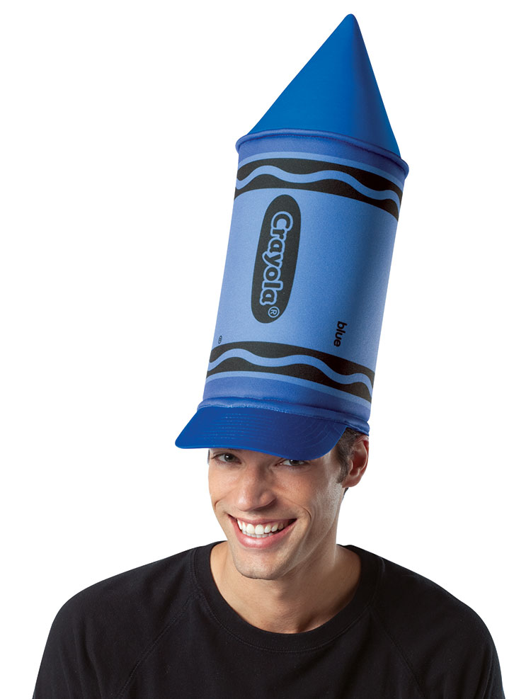 Blue Crayola Crayon Hat