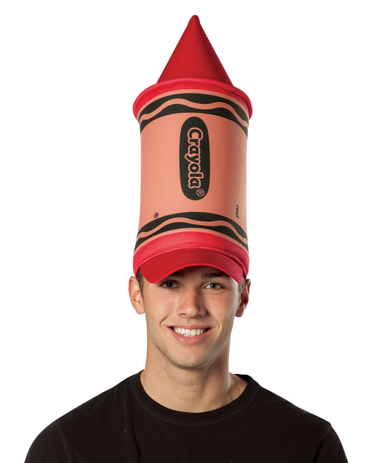 Red Crayola Crayon Hat