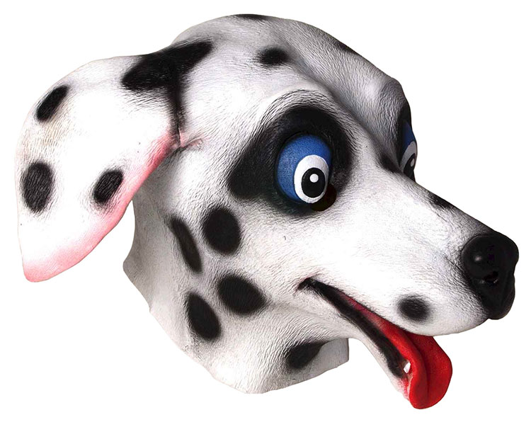 Deluxe Dalmatian Mask