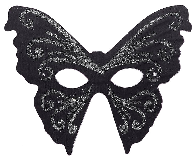 Glitter Butterfly Mask