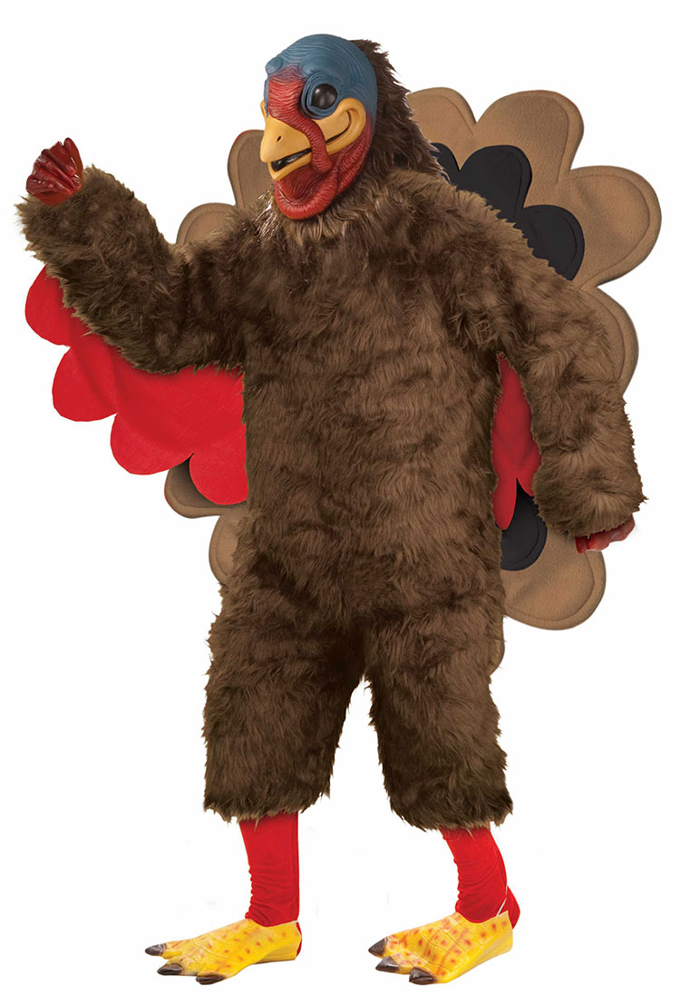 Deluxe Plush Turkey Costume