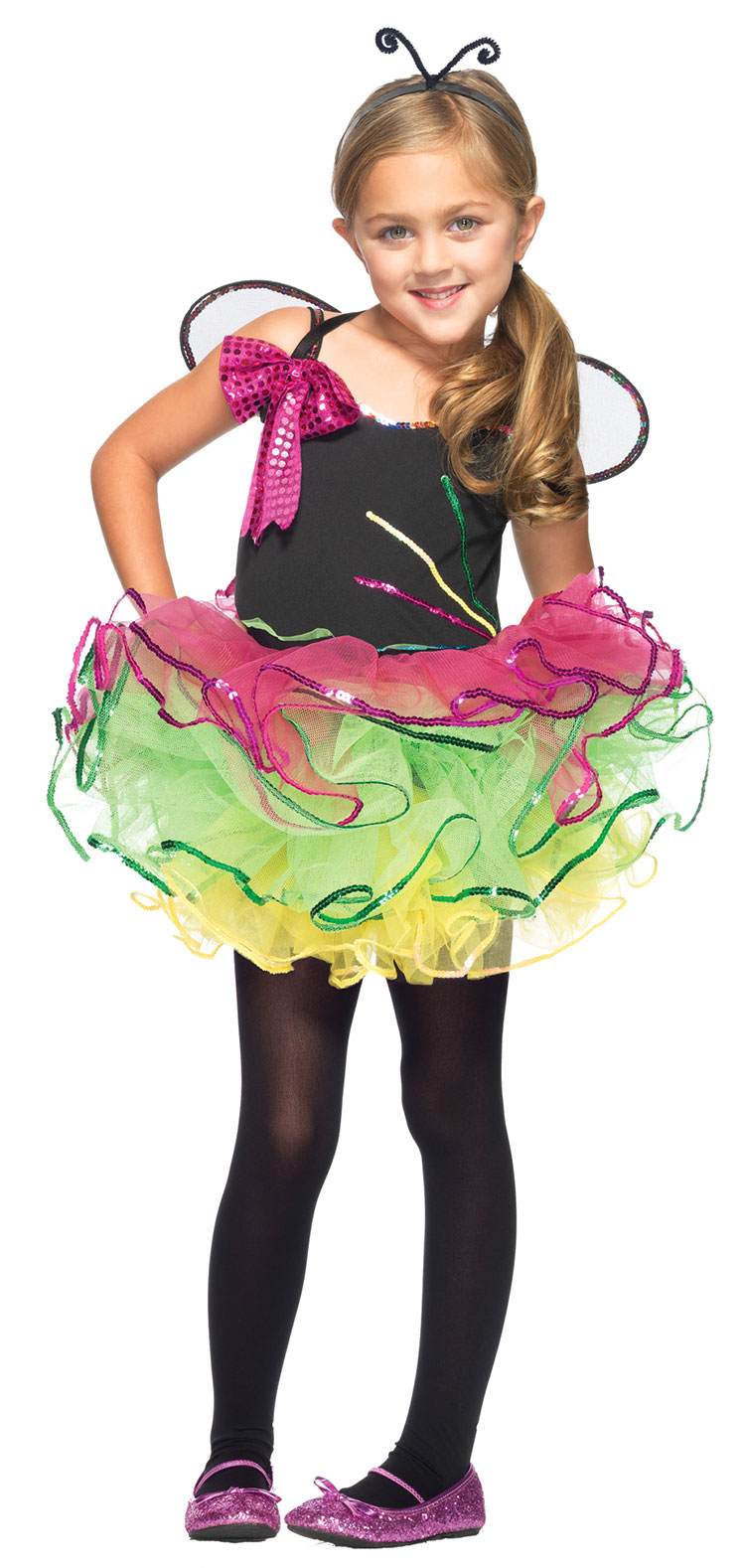 Girls Rainbow Bug Costume