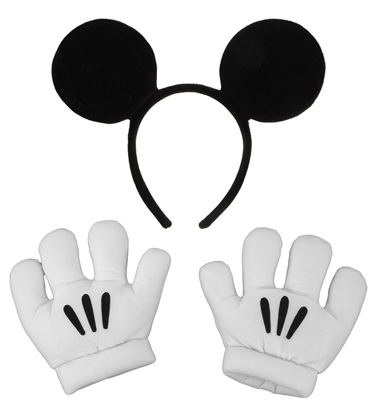 Mickey Mouse Ears with Gloves