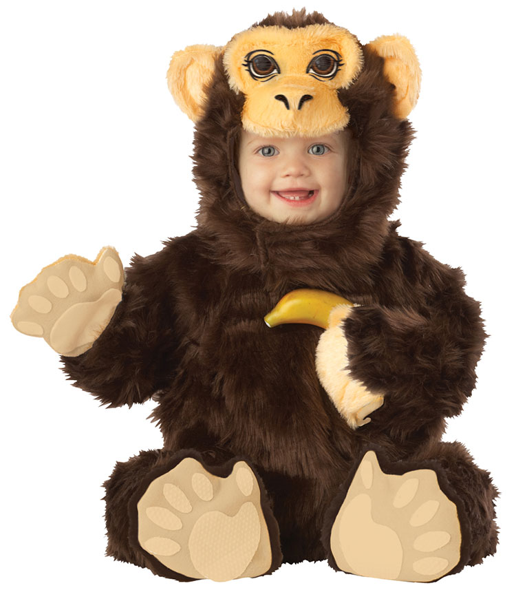 Baby And Toddler Chimpanzee Costume