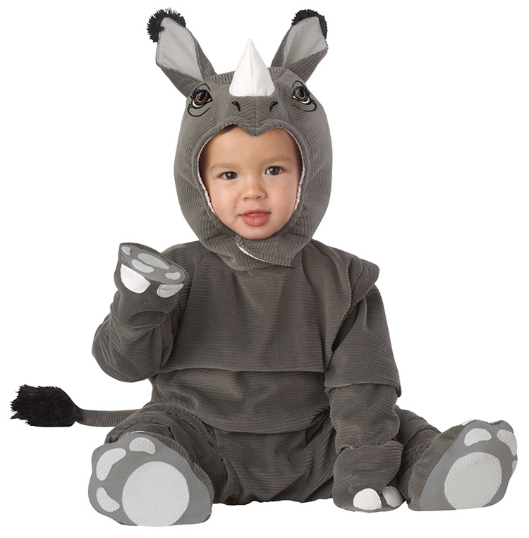 Baby And Toddler Rhinoceros Costume