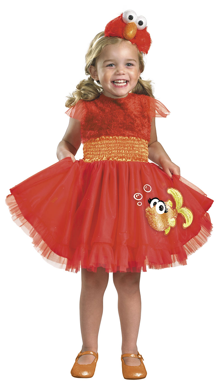 Toddler And Baby Frilly Elmo Costume