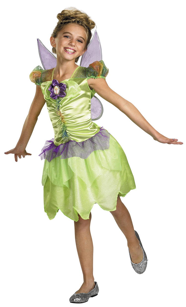 Girls Classic Rainbow Tinker Bell Costume