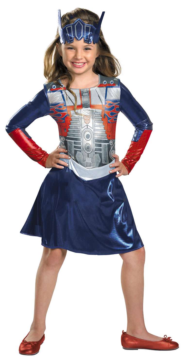 Girls Classic Optimus Girl Costume