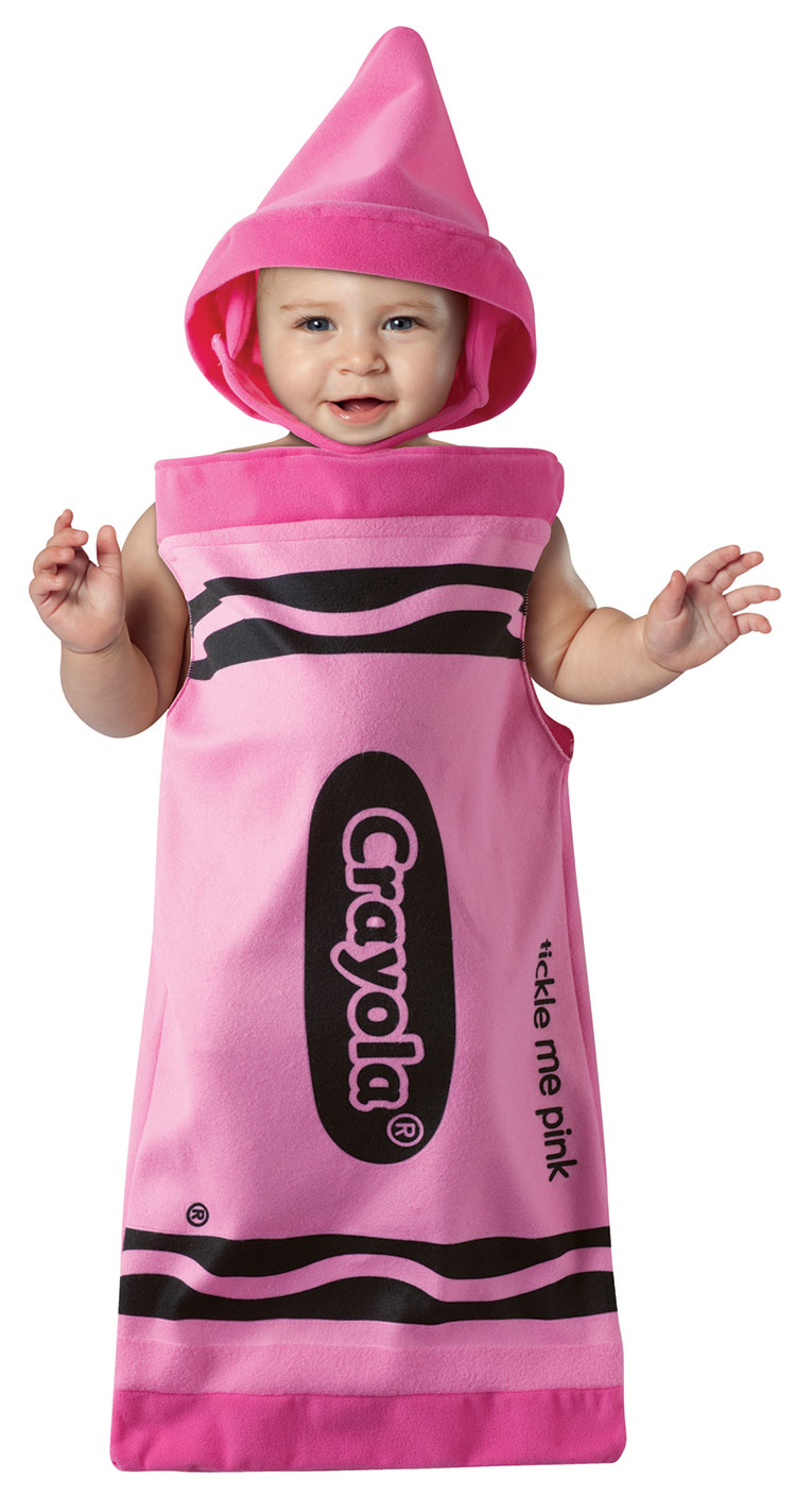 Baby Tickle Me Pink Crayola Costume