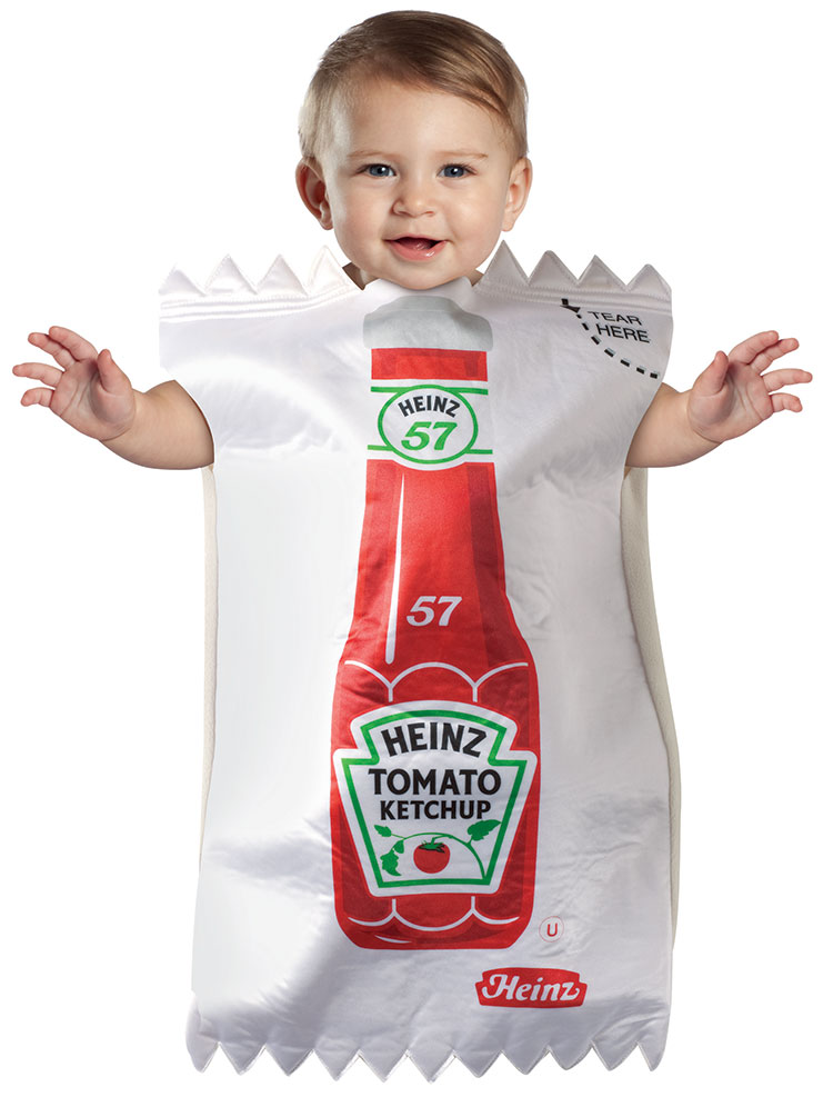 Baby Heinz Ketchup Packet Costume