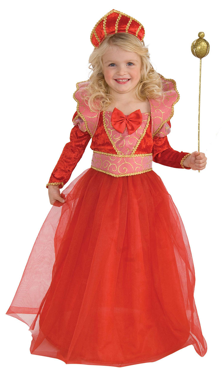 Girls Ruby Queen Costume