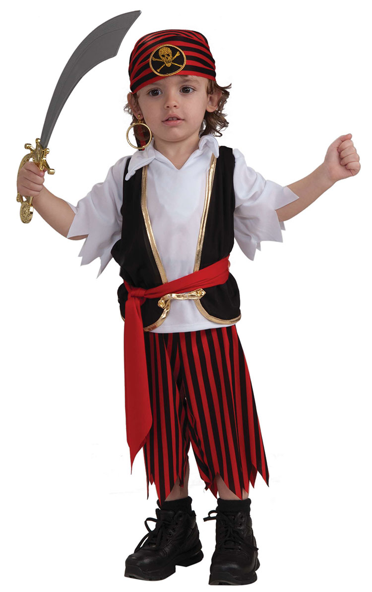 Toddler Lil Pirate Boy Costume