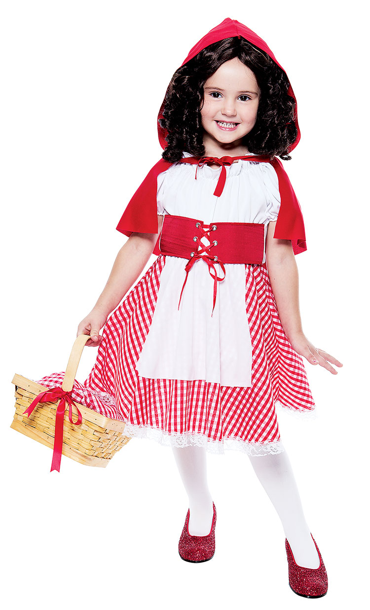 Toddler Pretty Red Riding Hood Costume