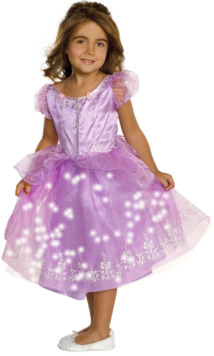 Girls Lavender Princess Costume