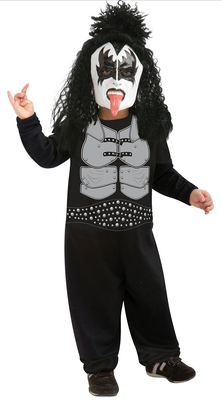 Toddler KISS Gene Simmons The Demon Costume