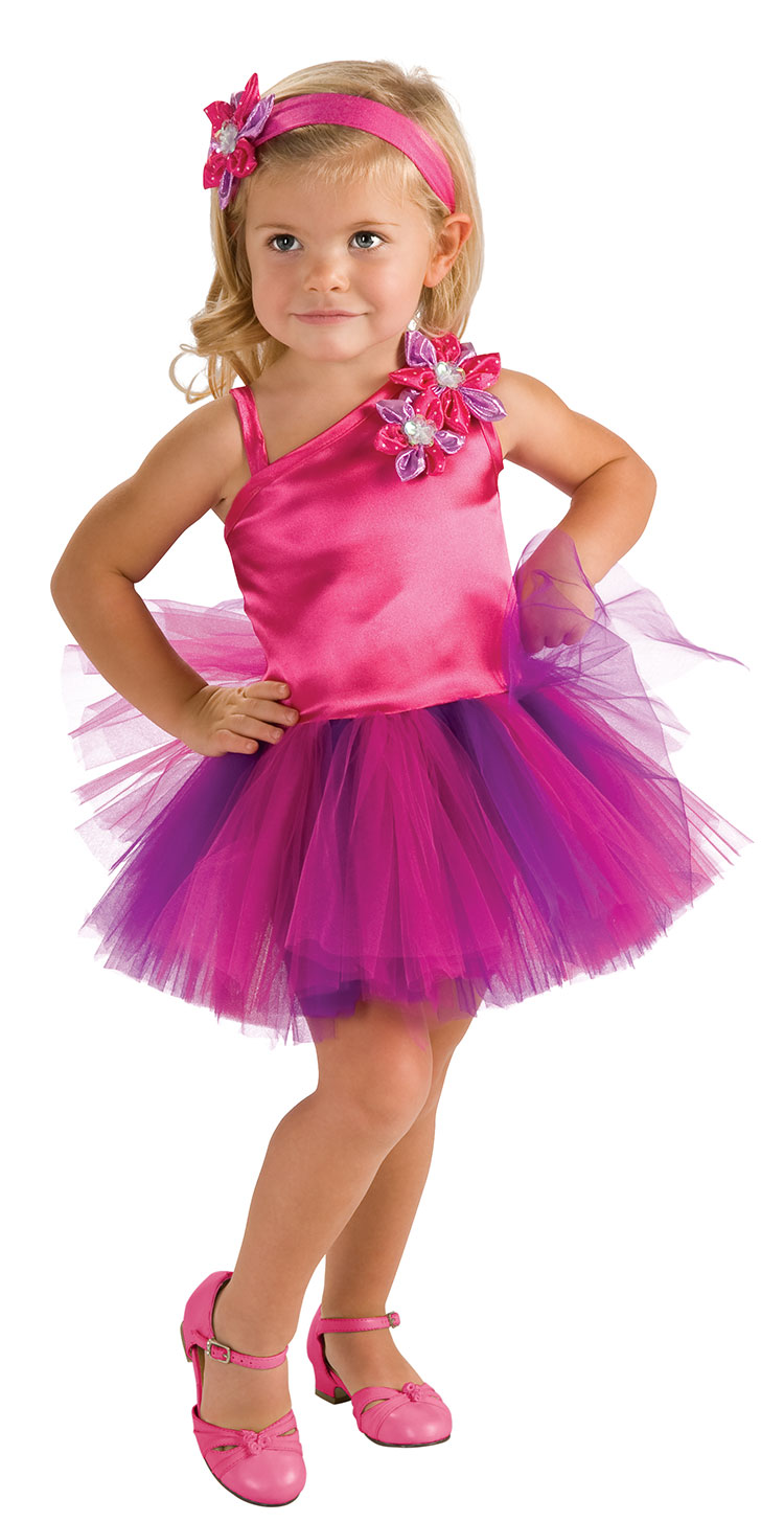 Toddler Pink And Purple Fairy Tutu Costume