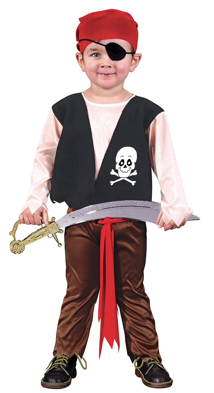 Toddler Playful Pirate Costume