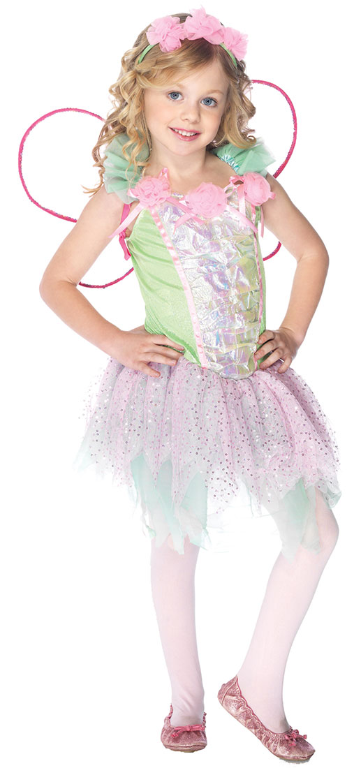 Girls Flower Fairy Costume